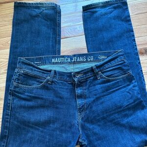 Nautica mens jeans- dark blue